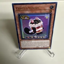 Cupsy Yummy JUSH-EN016 Collector's Rare YGO Yugioh Justice Hunters - Image 3