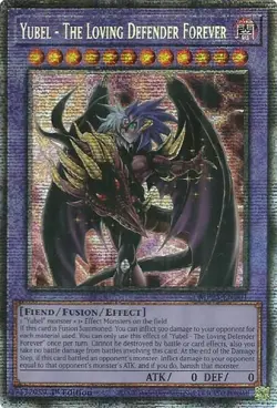 Yubel the Loving Defender Forever Starlight Rare 2025 Mega-Pack Yugioh - Image 1