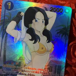 Videl Dragon Ball Z Bikini Goddess Girls ACG Waifu Holo Anime Card - Image 2