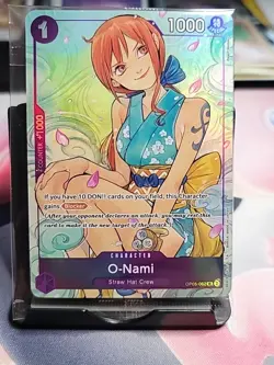 O-Nami (Illustration Box Vol.1) OP05-062 One Piece Tcg Promotion Cards Foil - Image 1