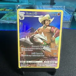 Excadrill 246/236 Cosmic Eclipse 2019 Secret Rare IR Pokemon Card TCG - Image 1