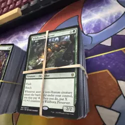 Magic the Gathering 200 Bulk Job Lot Cards MTG (Green Cards Only) - Image 3