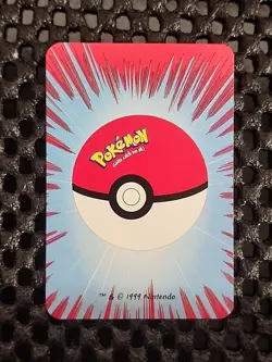 Jolteon Pokemon 1999 Mini Deck Playing Cards 2.5x1.75in Jack Of Hearts Red - Image 2