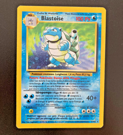 Pokemon Card Blastoise Holo 2/102 Set Base ITA italiano played PL vintage - Image 1