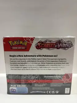 Pokemon Scarlet and Violet Booster Box Base Set SV01 BRAND NEW SEALED 36 Cards - Image 2