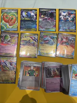 Mega Evolutions Bulk Lot 300+ Cards 64 Reverse Holos 24 Holos 8 EX 1 Full Art - Image 1