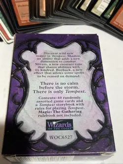 Magic The Gathering 1997 The Rate Cycle Tempest 60 tradable game cards 742818065276 - Image 2