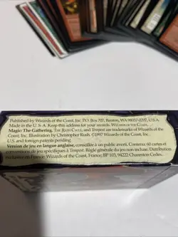Magic The Gathering 1997 The Rate Cycle Tempest 60 tradable game cards 742818065276 - Image 3