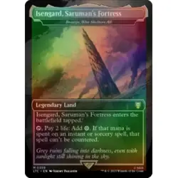 FOIL ISENGARD, SARUMAN'S FORTRESS (BOSEIJU, WHO SHELTERS ALL) (BORDERLESS) The L - Image 1