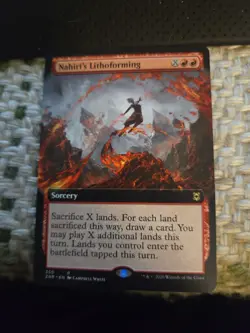 Nahiri's Lithoforming (Extended Art) Zendikar Rising Regular - Image 1