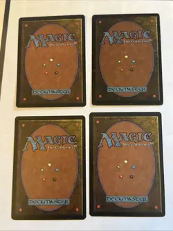 Llanowar Elves X4 Revised Lp/Ex Condition See Front/back Pics - Image 2