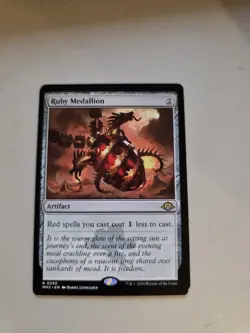 Ruby Medallion Modern Horizons 3 Regular - Image 1