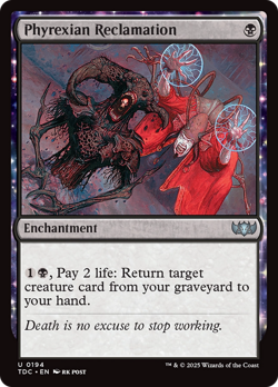 Phyrexian Reclamation - TDC #194 | NORMAL | NM | MTG - Image 1