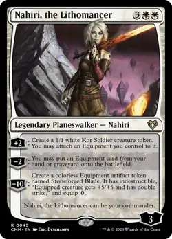 Nahiri, the Lithomancer Regular - Commander Masters MTG-NM - Image 1
