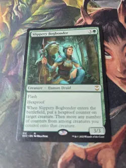MTG Slippery Bogbonder (312/519) Streets of New Capenna Commander LP - Image 2