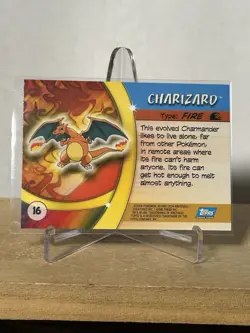 Pokemon Topps Advanced Challenge 2004 Rare Charizard Non-Holo NM - Image 2