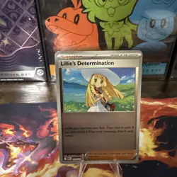 Lillie's Determination Reverse Holo 119/132 - Mega Evolution - Pokemon - NM/M - Image 1