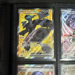 Pokemon TCG Zekrom EX 158/086 Ultra Rare Black Bolt SV - Image 1
