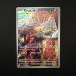 Drowzee 210/198 - Illustration Rare - Pokemon Scarlet & Violet Base Set - NM - Image 1