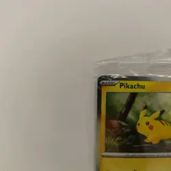 Pokemon TCG: Holiday Calendar 025/165 Pikachu Festive Stamp Promo SEALED NM - Image 2
