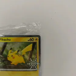 Pokemon TCG: Holiday Calendar 025/165 Pikachu Festive Stamp Promo SEALED NM - Image 3