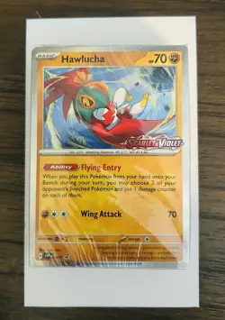 Hawlucha Pokemon Scarlet and Violet Build & Battle SEALED PROMO DECK - Image 1
