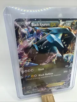 Pokemon TCG Black Kyurem - EX Black and White Plasma Storm 95/135 Holo Holo... - Image 2