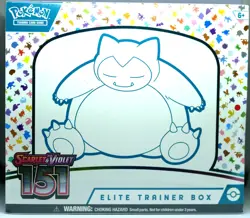 Pokemon TCG 151 Elite Trainer Box ETB Scarlet & Violet Factory Sealed - Image 1