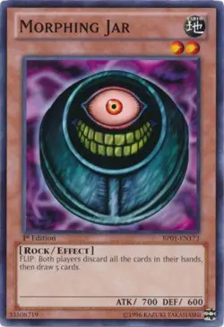 Moderately Played, English Yu Gi Oh Morphing Jar - BP01-EN173 - Common - 1st Edi - Image 1
