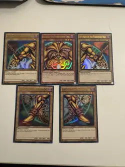 Exodia The Forbidden One YGLD Complete 5 Pieces Ultra Rare Unlimited - Image 1