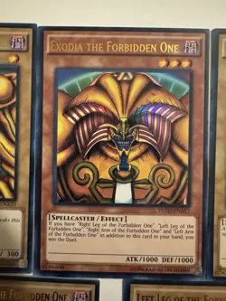 Exodia The Forbidden One YGLD Complete 5 Pieces Ultra Rare Unlimited - Image 3