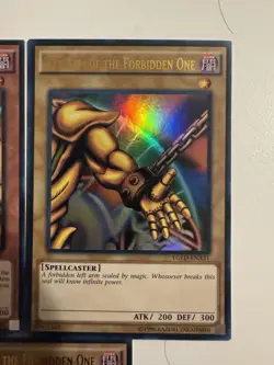 Exodia The Forbidden One YGLD Complete 5 Pieces Ultra Rare Unlimited - Image 4