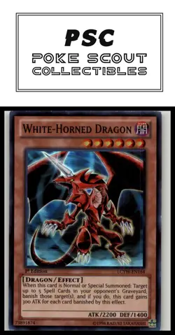 Legendary Collection 3: Yugi's World #LCYW-EN164 White-Horned Dragon - Image 1
