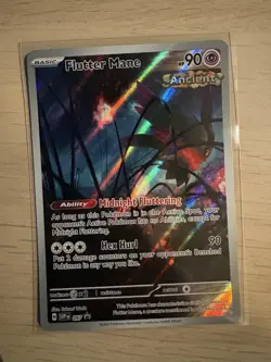 Pokemon Card TCG - Flutter Mane SVP 097 Promo Temporal Forces ETB Promo NM - Image 1