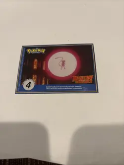 Persian #53 POKETRIVIA POKEMON THE FIRST MOVIE CARD BURGER KING-Fast Ship-LP/NM - Image 2
