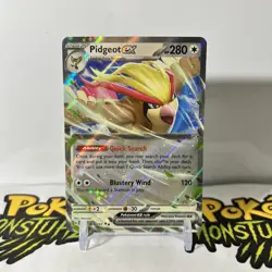 Pidgeot ex 164/197 - Double Rare Obsidian Flames Pokemon TCG Card - NM - Image 1