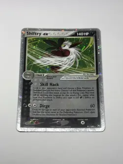 Pokemon Card TCG Shiftry EX 97/108 Power Keepers Holo Rare 2007 Ultra Rare NM/LP - Image 1
