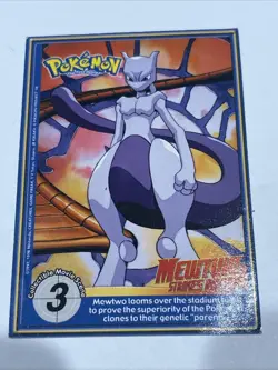 1999 Burger King Pokemon Card Ninetales #38 Vintage Perforated LP - Image 2