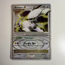 Arceus Lv. X Pokemon Card 96/99 Holo Rare Psychic Bolt NM/M - Image 1