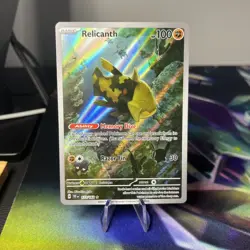 Pokemon Card Relicanth 173/162 Temporal Forces Holo Illustration Rare (NM) - Image 1