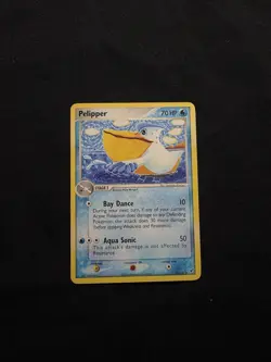 Pokemon TCG Pelipper 21/107 2005 Deoxys Non Holo Pokemon Card - Image 1
