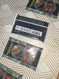 MORTAL KOMBAT KARD GAME SEALED BOOSTER BOX RED BORDER EDITION 15 CARD PACKS - Image 4