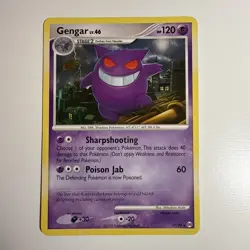Pokemon Gengar Card 17/99 Arceus Regular Non-Holo NM/LP Condition 2009 TCG Rare - Image 1