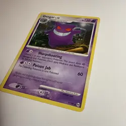 Pokemon Gengar Card 17/99 Arceus Regular Non-Holo NM/LP Condition 2009 TCG Rare - Image 3