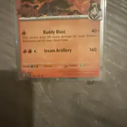 Pokemon Card Ethan's Typhlosion Pre-Release Promo (034) Destined Rivals NM - Image 3