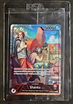 Shanks OP09-001 (2025 PSA Magazine Promo) - One Piece Promotion Card - Sealed - Image 3
