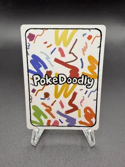 PokeDoodly Chonmander (Charmander) 004/151 - 1st Edition Card - Fan Art - Image 2
