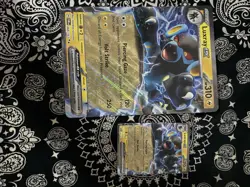 Pokemon Jumbo Cards Luxray EX #068/167 And Standard Card - Image 1