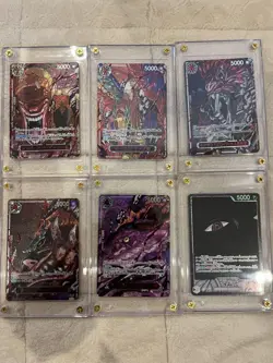 One Piece Card Five Elders Alt Art Red Text Set & Imu SPECIAL Red Parallel Japan - Image 1