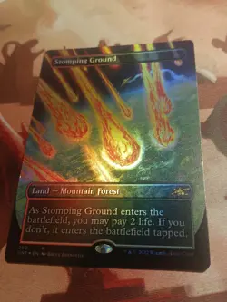 Stomping Ground (Borderless) Unfinity Foil MTG - Image 5